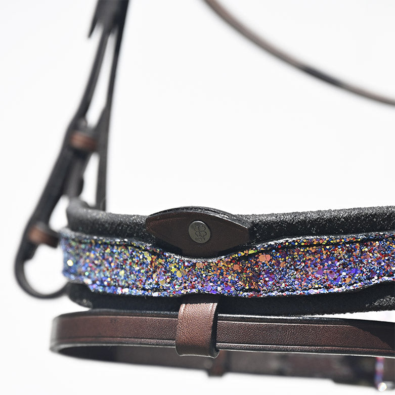 MUSEROLLE CONTACT DISCO – Élégance et Personnalisation pour votre Bridon - In horse we trust