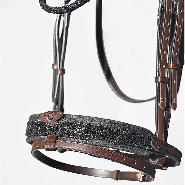 MUSEROLLE CONTACT DISCO – Élégance et Personnalisation pour votre Bridon - In horse we trust