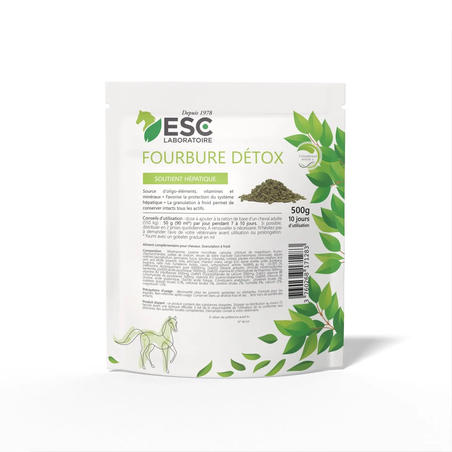 Fourbure Détox – Plantes Soutien Fourbure Cheval - ESC