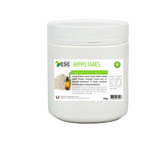 Hippo Tares – Soin à base d’argile détoxifiante – Tares molles et molettes cheval