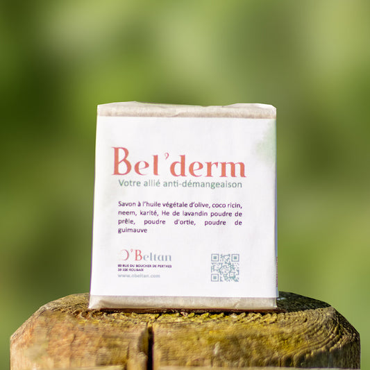 Bel’Derm- Savon solide anti-démangeaison dermite estivale - O'beltan