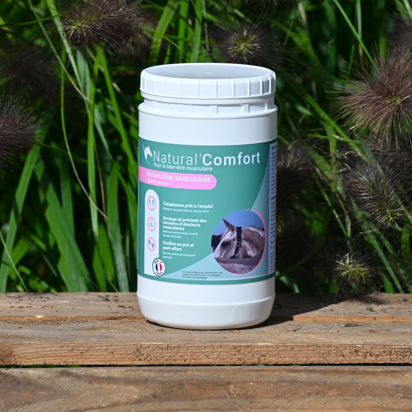 Natural’Comfort Natural Innov – Argile Verte Cheval Tensions et Douleurs Musculaires