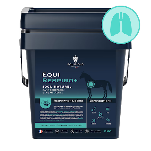 Equi-Respiro+ – Complément naturel cheval pour troubles respiratoires et toux - Equimojo