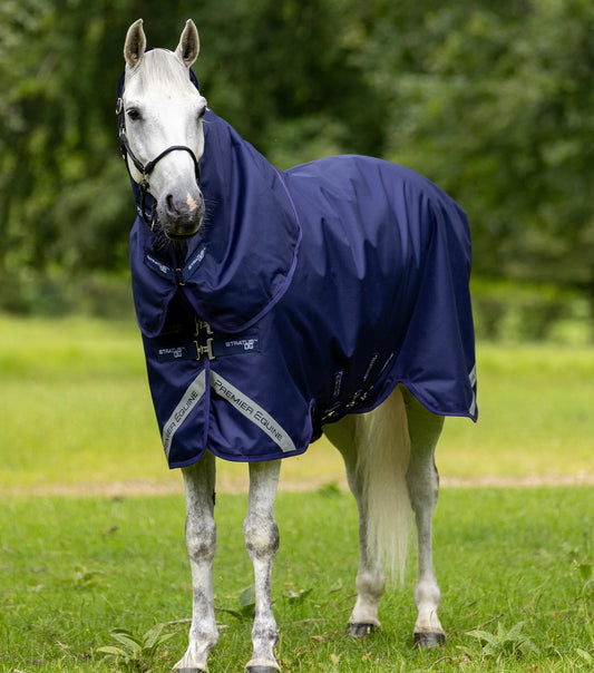 Couverture d’extérieur Stratus Series 600D 0 g avec couvre-cou classique - Premier Equine