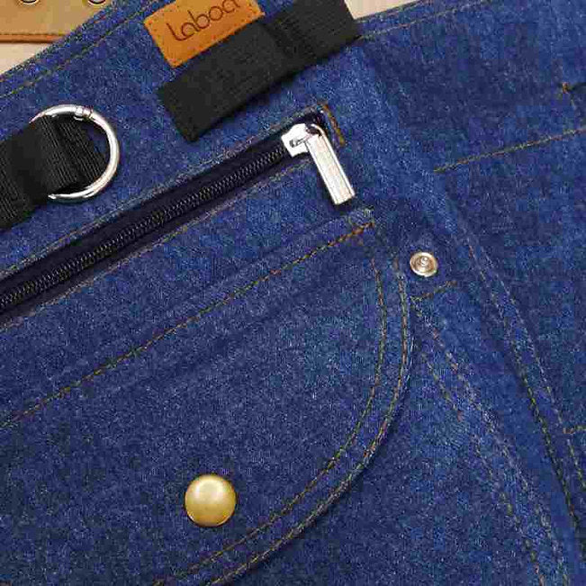 Sac Ceinture EDUC+ SIMPLE Jean Denim 3 poches – Laboa