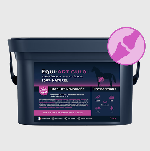 Equi-Articulo+ – Complément naturel pour articulations chevaux – Arthrose & douleurs - Equimojo