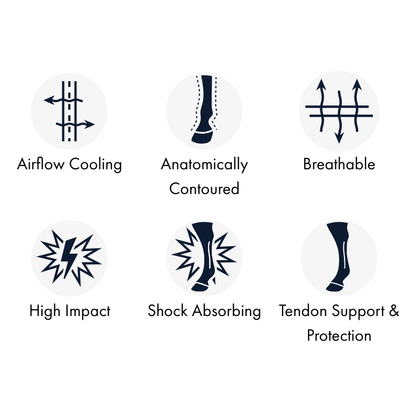 Guêtres de protection Air Velox à fermeture simple – Premier Equine