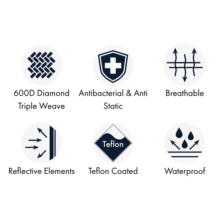 Couverture d’extérieur Stratus 600D série 200 g avec couvre-cou classique - Premier Equine