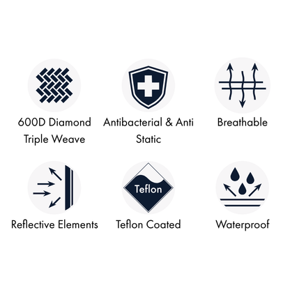 Couverture d’extérieur Stratus 600D série 200 g avec couvre-cou classique - Premier Equine