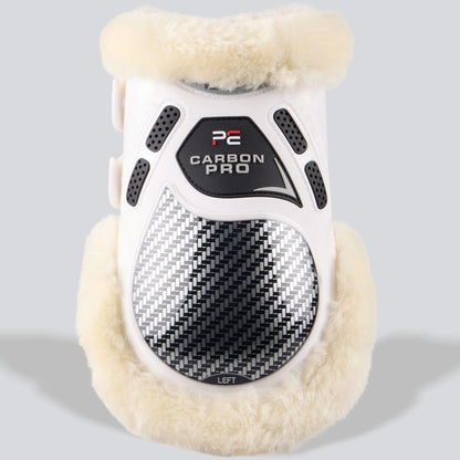 Protège-boulets Premier Equine Carbon Pro Techno Wool – Protection boulets Ultra-Légère et Résistante