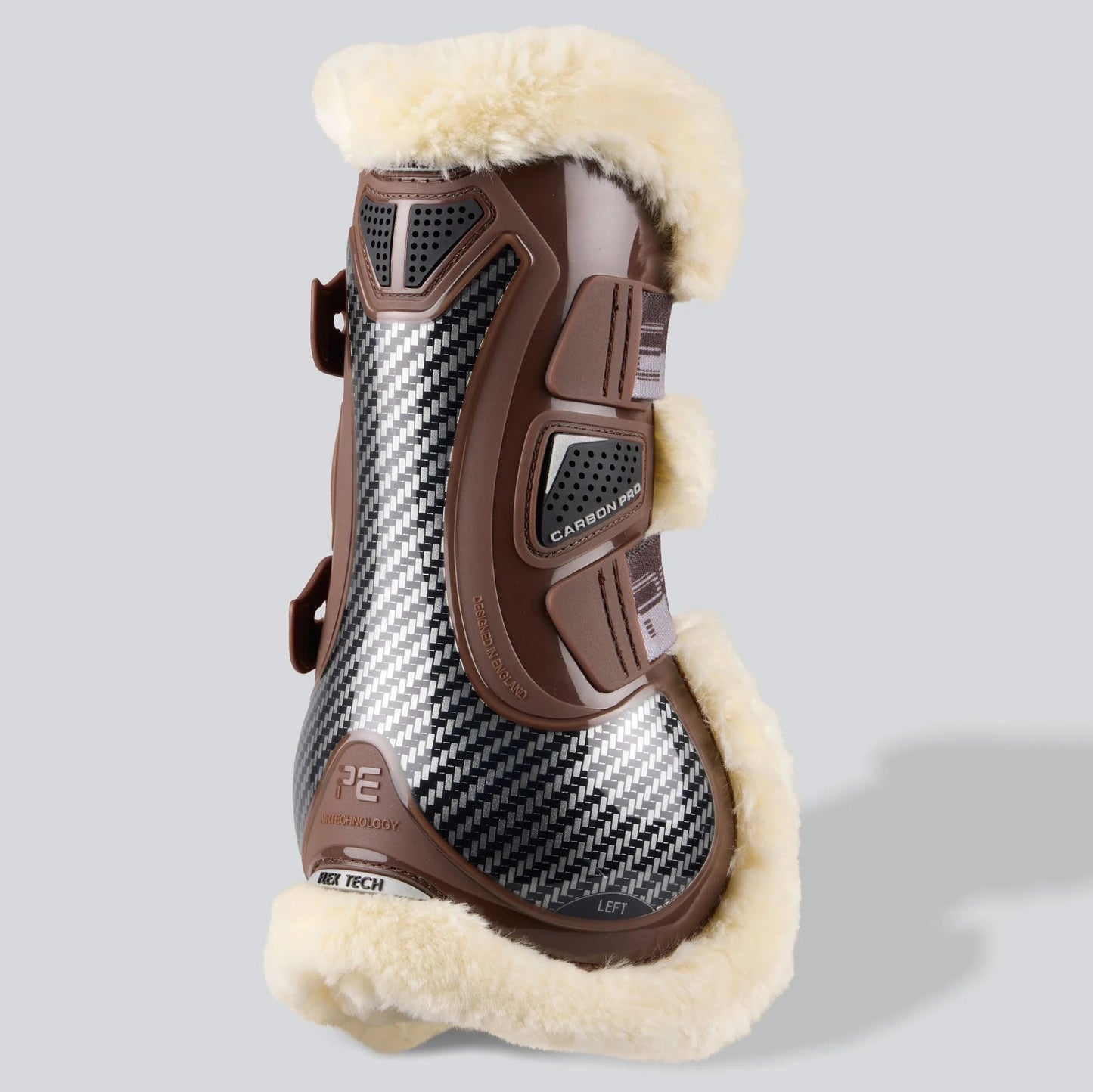 Guêtres Premier Equine Carbon Pro Techno Wool – Protection Tendons Ultra-Légère et Résistante