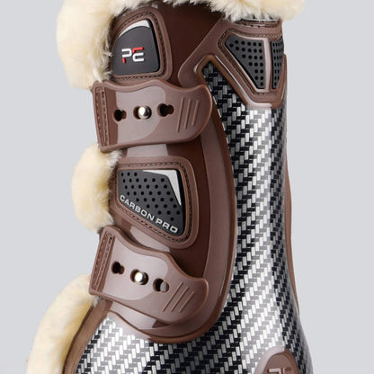 Guêtres Premier Equine Carbon Pro Techno Wool – Protection Tendons Ultra-Légère et Résistante