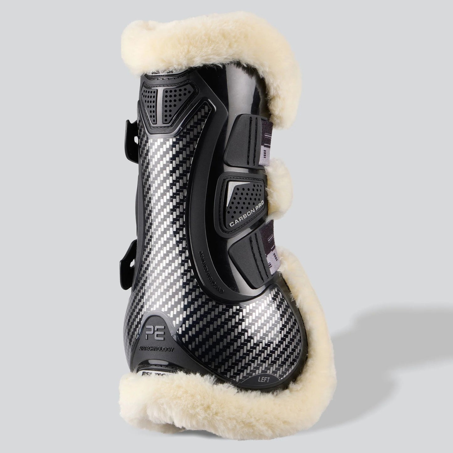 Guêtres Premier Equine Carbon Pro Techno Wool – Protection Tendons Ultra-Légère et Résistante