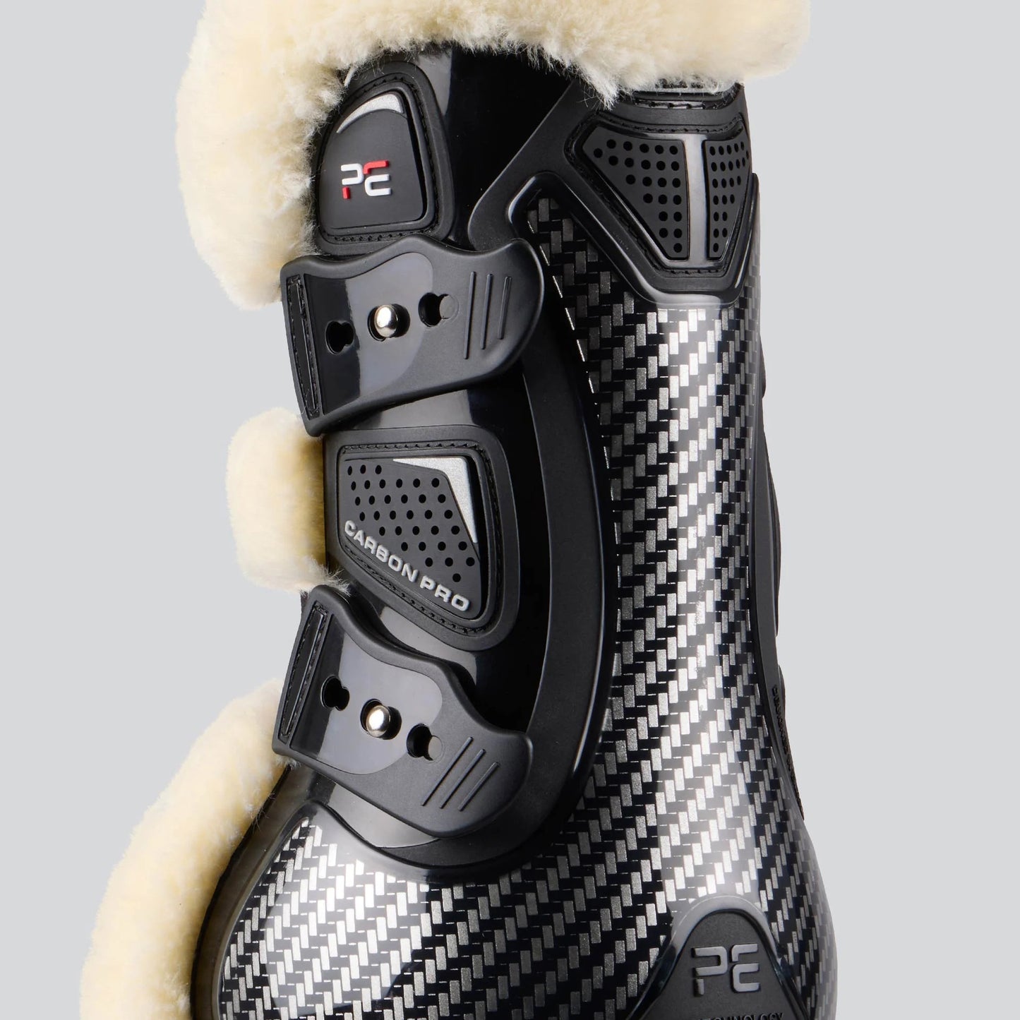 Guêtres Premier Equine Carbon Pro Techno Wool – Protection Tendons Ultra-Légère et Résistante