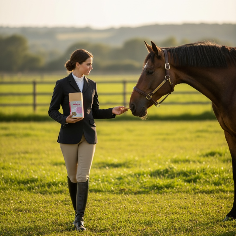 CMV BIO – Complément Naturel cheval – Palets Gourmands Happy Crackers