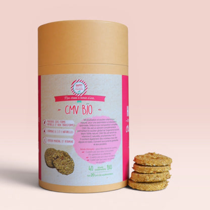 CMV BIO – Complément Naturel cheval – Palets Gourmands Happy Crackers