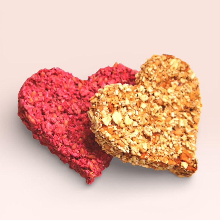 Coeur de crackers – Friandise naturelle pour cheval - Happy Crackers