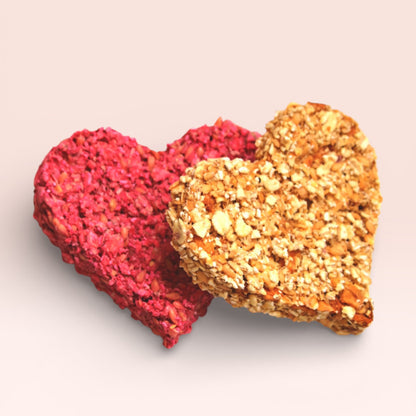Coeur de crackers – Friandise naturelle pour cheval - Happy Crackers