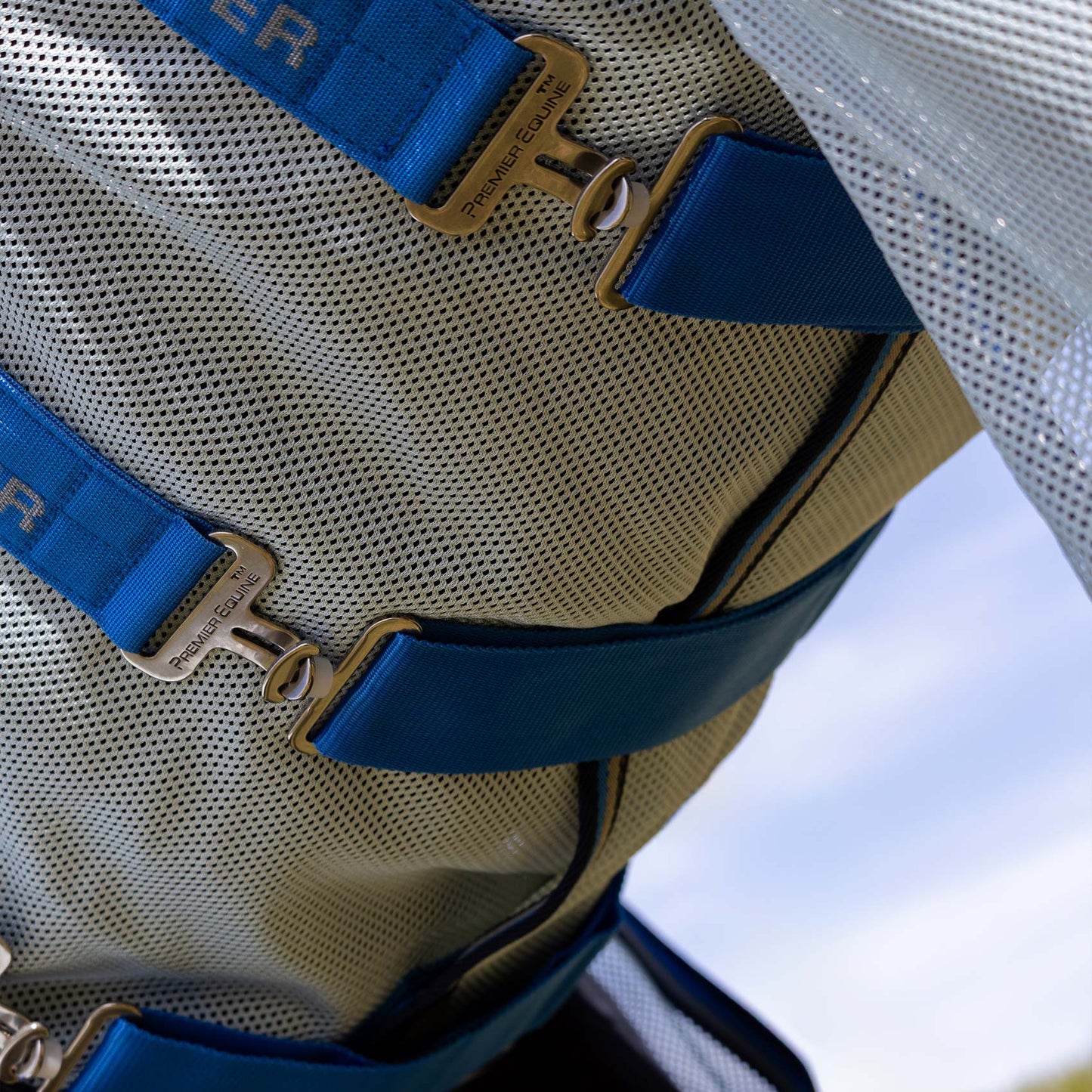 Couverture anti-mouches Bug Buster Combo Premier Equine – Protection UV et insectes pour cheval