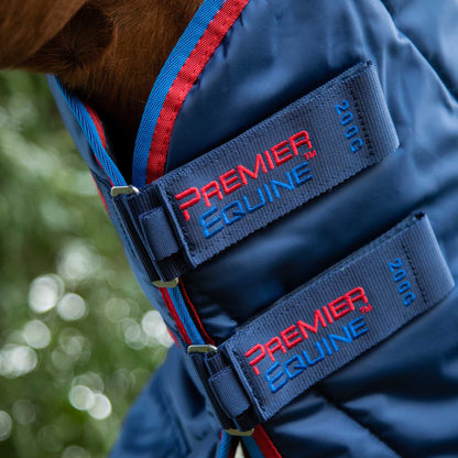 Couverture d’Écurie Combo 200g avec Couvre-Cou | Premier Equine Polyester 420D