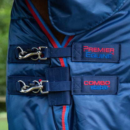 Couverture d’Écurie Combo 200g avec Couvre-Cou | Premier Equine Polyester 420D