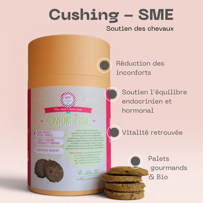 CONFORT CUSH – Complément Naturel cheval – Palets Gourmands Happy Crackers