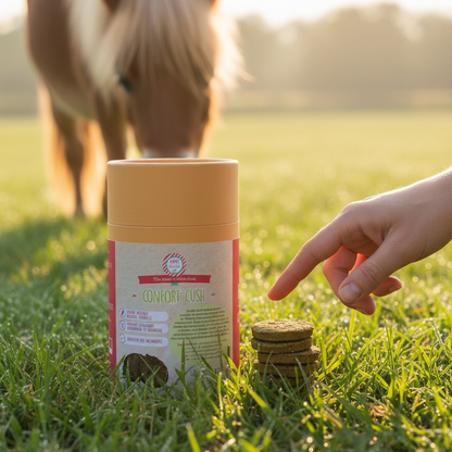 CONFORT CUSH – Complément Naturel cheval – Palets Gourmands Happy Crackers