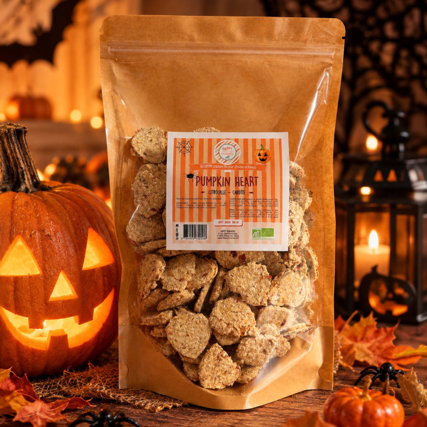 Crackers Halloween – Friandise naturelle pour cheval - Happy Crackers