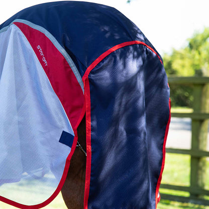 Couverture Anti-Mouches Premier Equine Buster Stay-Dry Super Lite – Protection imperméable, légère et respirante pour cheval