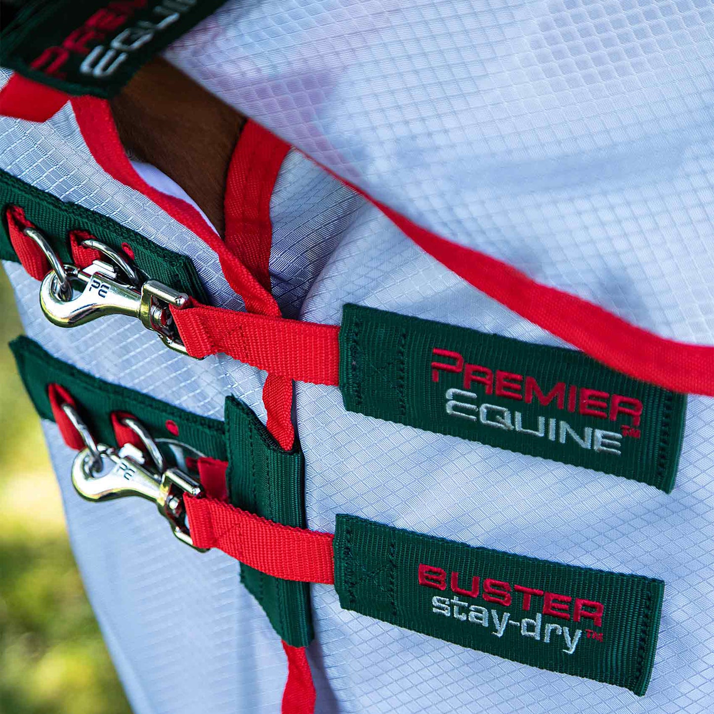 Couverture Anti-Mouches Premier Equine Buster Stay-Dry Super Lite – Protection imperméable, légère et respirante pour cheval