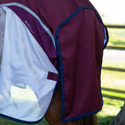 Couverture Anti-Mouches Premier Equine Buster Stay-Dry Super Lite – Protection imperméable, légère et respirante pour cheval