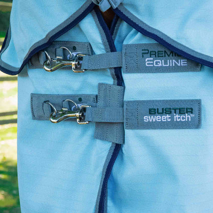 Couverture Anti-Mouches Premier Equine Buster Sweet Itch – Protection UV 1000D Ripstop, Confort et Durabilité