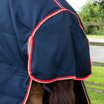 Couverture d’Écurie Buster 100g avec Couvre-Cou Amovible Polyester Ripstop 1000D | Premier Equine