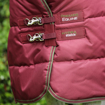 Couverture d’écurie Hydra 350g avec couvre cou – Imperméable et respirante en polyester 600D