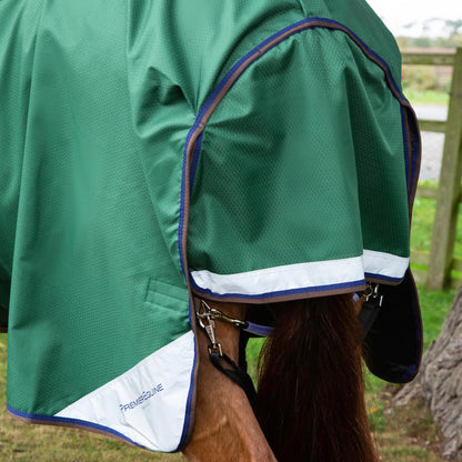 Couverture Akoni 0g avec Couvre-Cou Imperméable Polyester 600D Respirante | Premier Equine