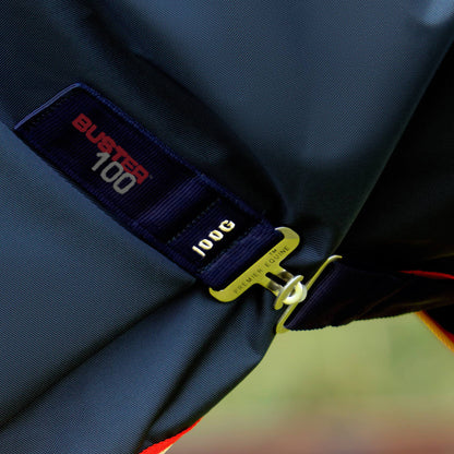 Couverture Buster 100g Imperméable Nylon Balistique 840D avec Couvre-Cou | Premier Equine