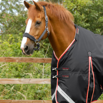 Couverture Buster 100g Imperméable Nylon Balistique 840D avec Couvre-Cou | Premier Equine