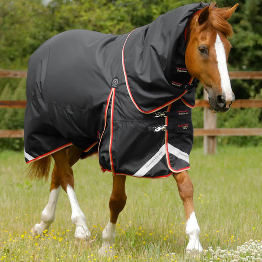 Couverture Buster 100g Imperméable Nylon Balistique 840D avec Couvre-Cou | Premier Equine