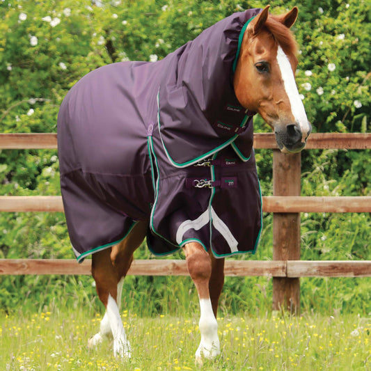 Couverture Buster 200g Imperméable Nylon Balistique 840D avec Couvre-Cou Snug-Fit | Premier Equine