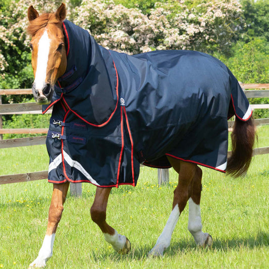 Couverture Buster 250g Imperméable Nylon Balistique 840D avec Couvre-Cou | Premier Equine