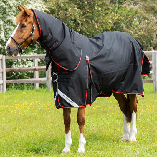 Couverture Buster 250g Imperméable Nylon Balistique 840D avec Couvre-Cou | Premier Equine