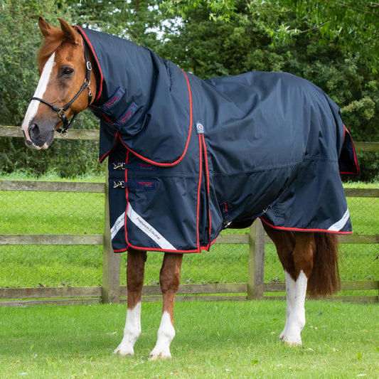 Couverture Buster 420g Imperméable Nylon Balistique 840D avec Couvre-Cou | Premier Equine