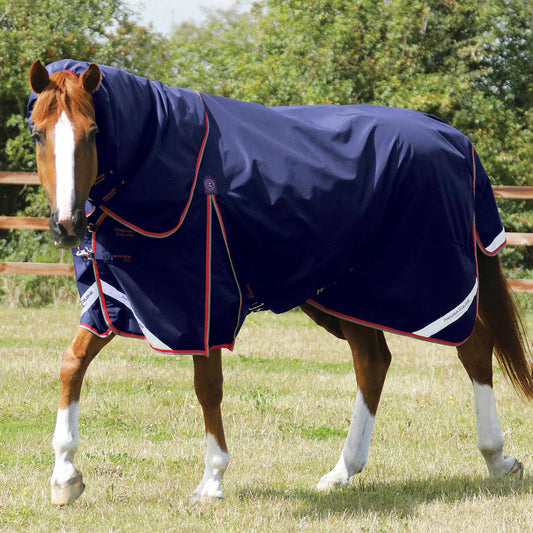Couverture Buster 50g Nylon Balistique 840D Imperméable avec Couvre-Cou | Premier Equine