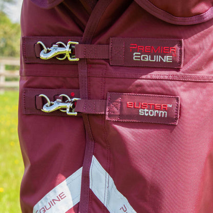 Couverture Buster Storm Classic 90g Imperméable Nylon Balistique 840D avec Couvre-Cou | Premier Equine