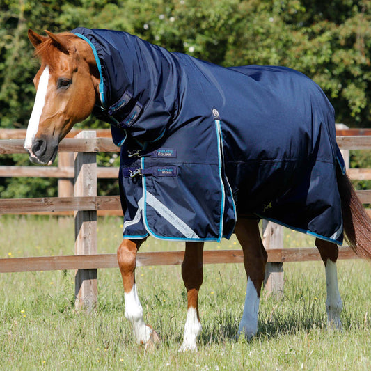 Couverture Buster Storm 100g Imperméable Nylon Balistique 840D avec Couvre-Cou | Premier Equine