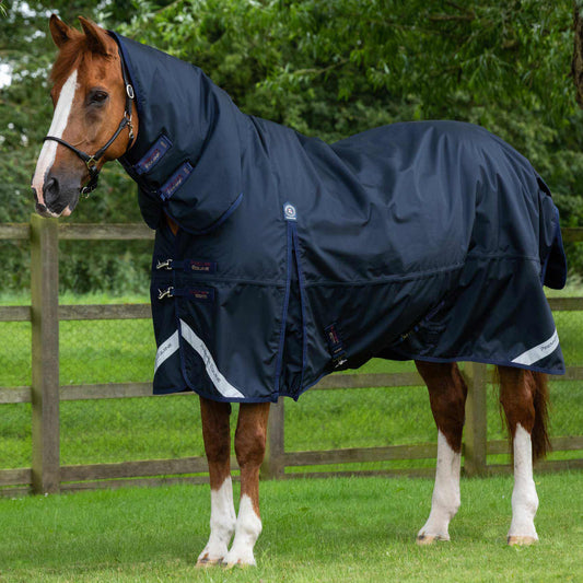 Couverture Buster Storm 220g Imperméable Nylon Balistique 840D avec Couvre-Cou | Premier Equine