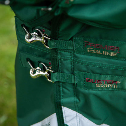 Couverture Buster Storm 220g Imperméable Nylon Balistique 840D avec Couvre-Cou | Premier Equine