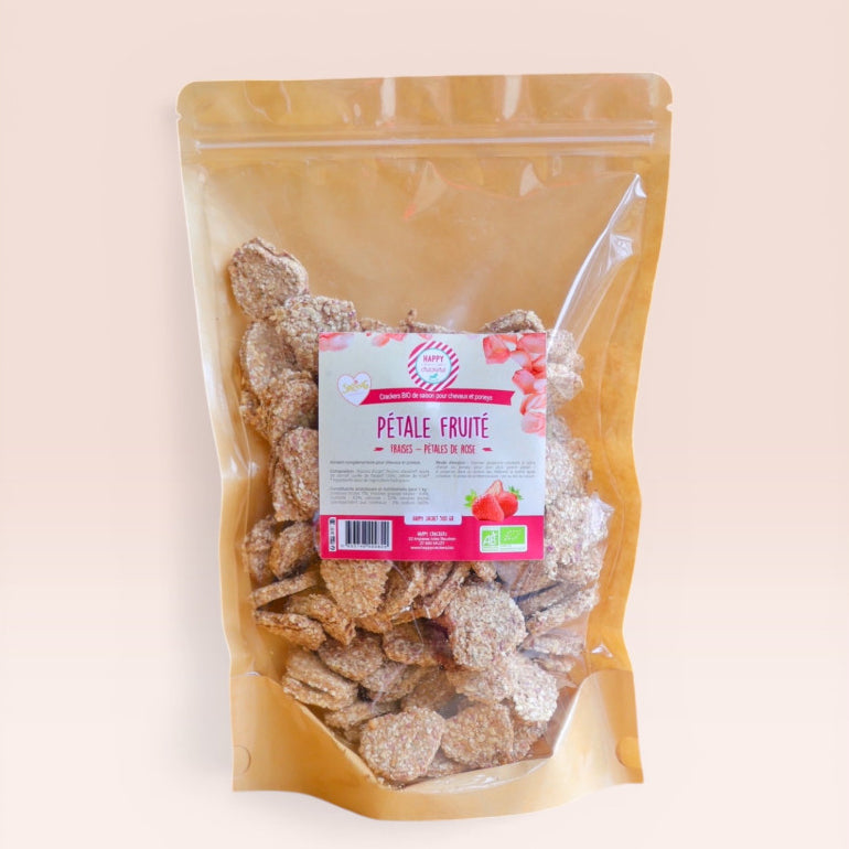 Crackers Pétale Fruité – Friandise naturelle pour cheval - Happy Crackers