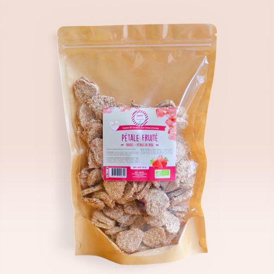 Crackers Pétale Fruité – Friandise naturelle pour cheval - Happy Crackers