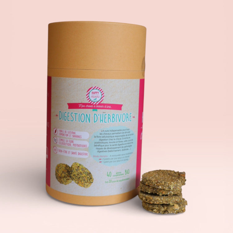 Digestion d’Herbivore Bio – Bien-Être Digestif et Stimulation de la Flore | Happy Crackers